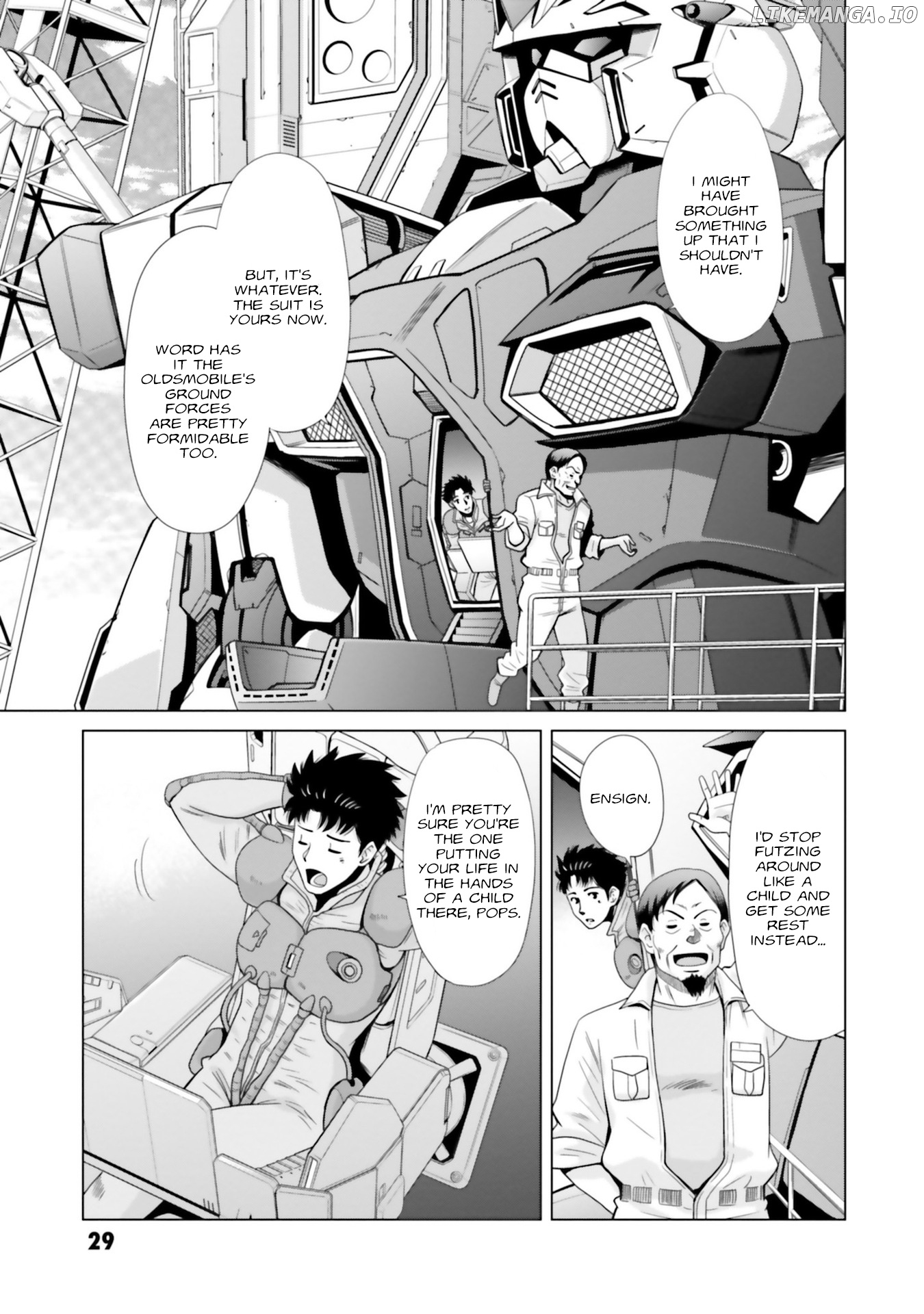 Mobile Suit Gundam F90 FF chapter 7.5 - page 30