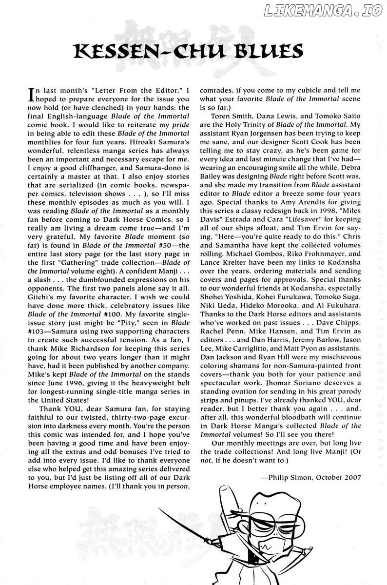 Mugen no Juunin chapter 118 - page 35