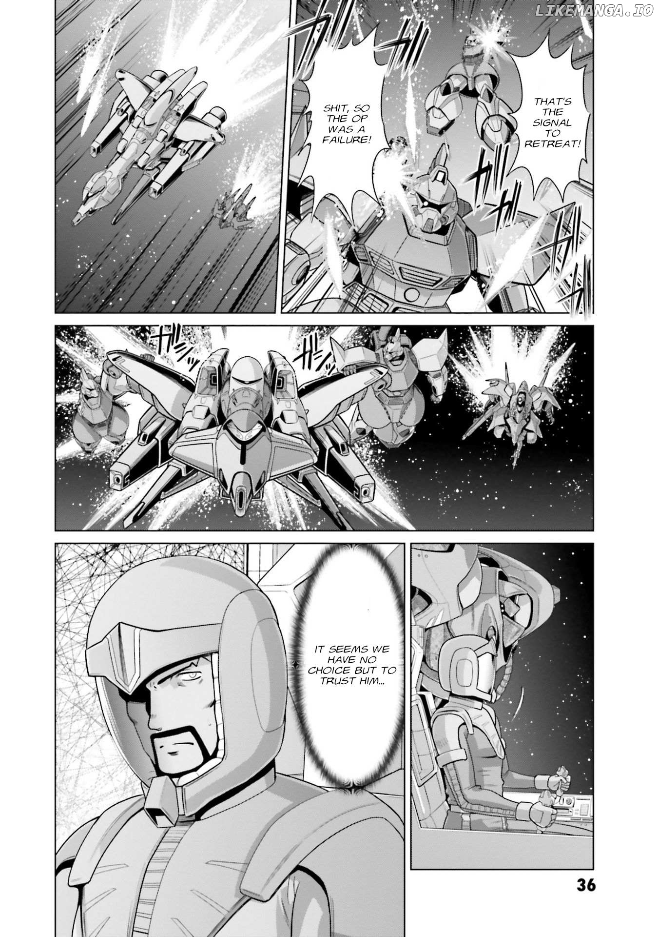 Mobile Suit Gundam F90 FF Chapter 24 - page 35