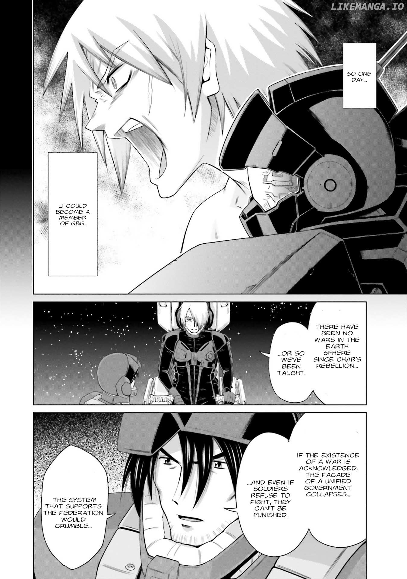 Mobile Suit Gundam F90 FF Chapter 28 - page 16