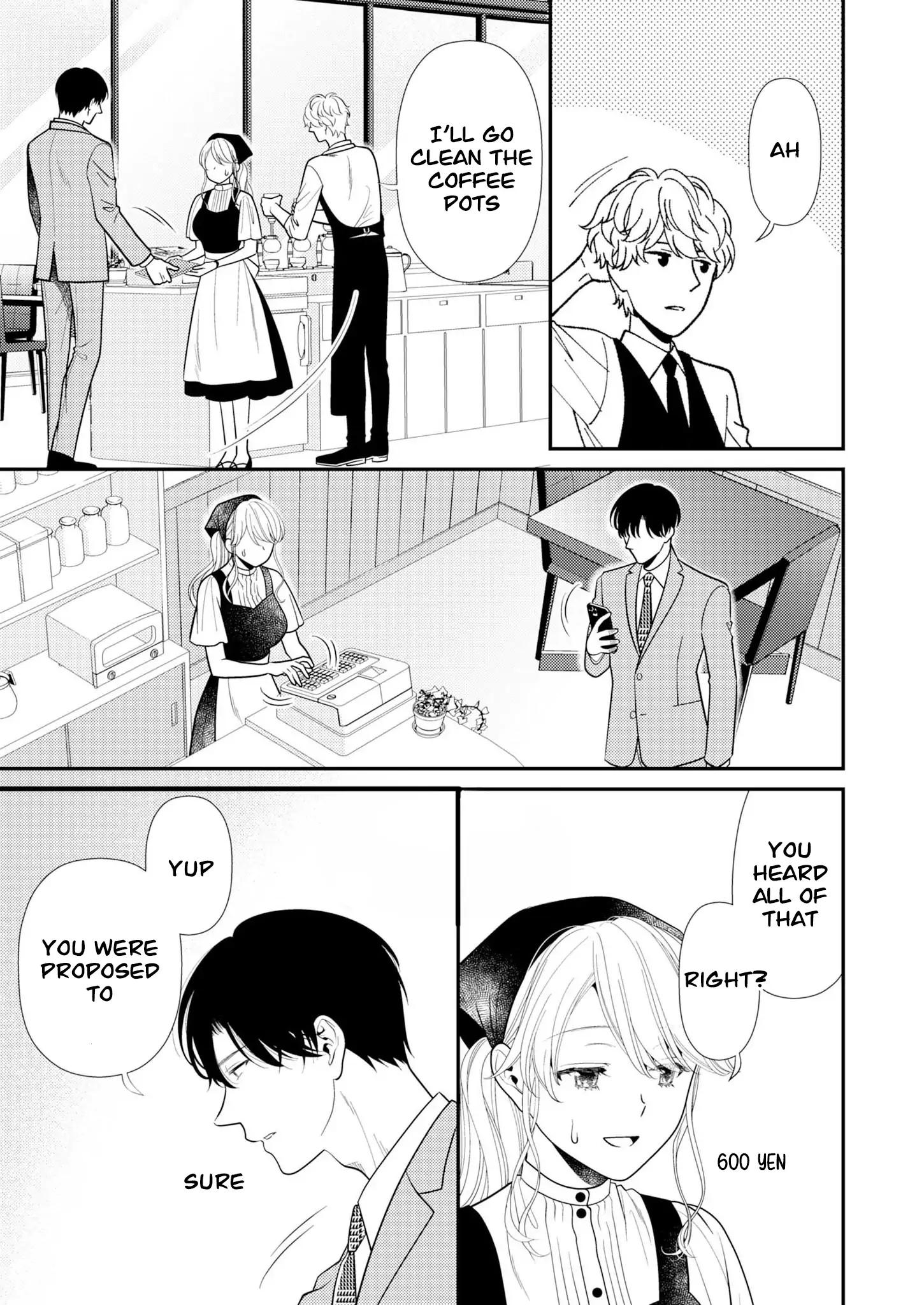 Yandere Killing!! ~When I told my obsessive childhood friend, "I love you too," he shifted to the romantic comedy route~ Chapter 1 - page 28