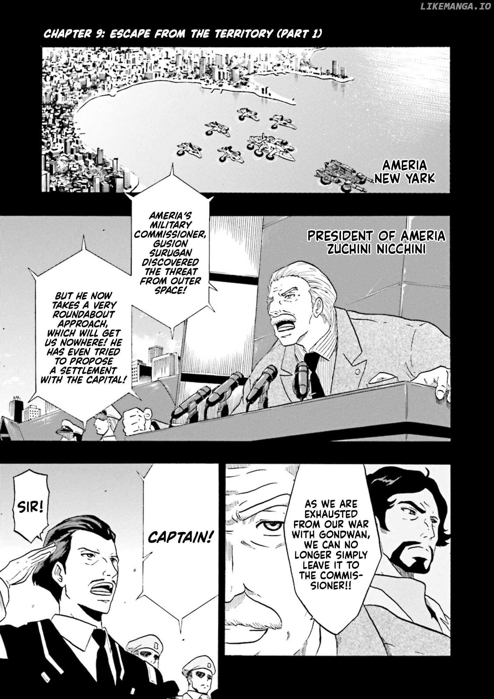 Gundam Reconguista In G Chapter 9 - page 1