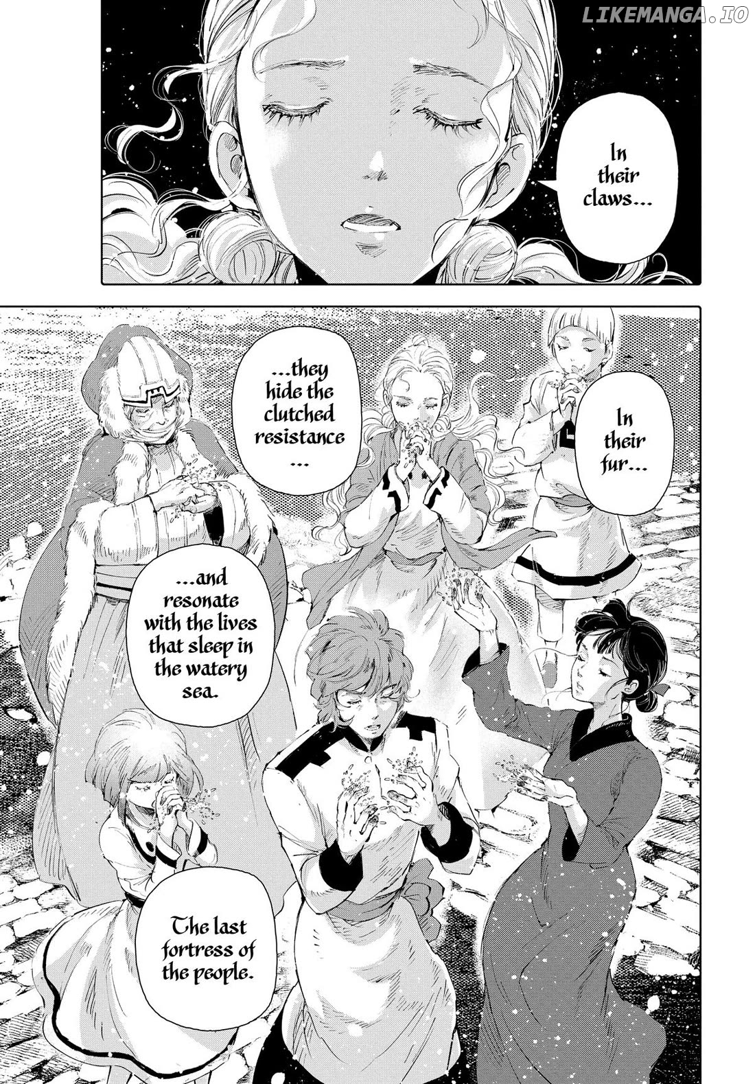 Kujira no Kora wa Sajou ni Utau chapter 93 - page 28