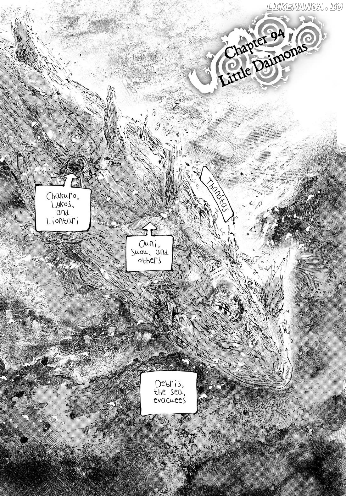 Kujira no Kora wa Sajou ni Utau chapter 94 - page 1