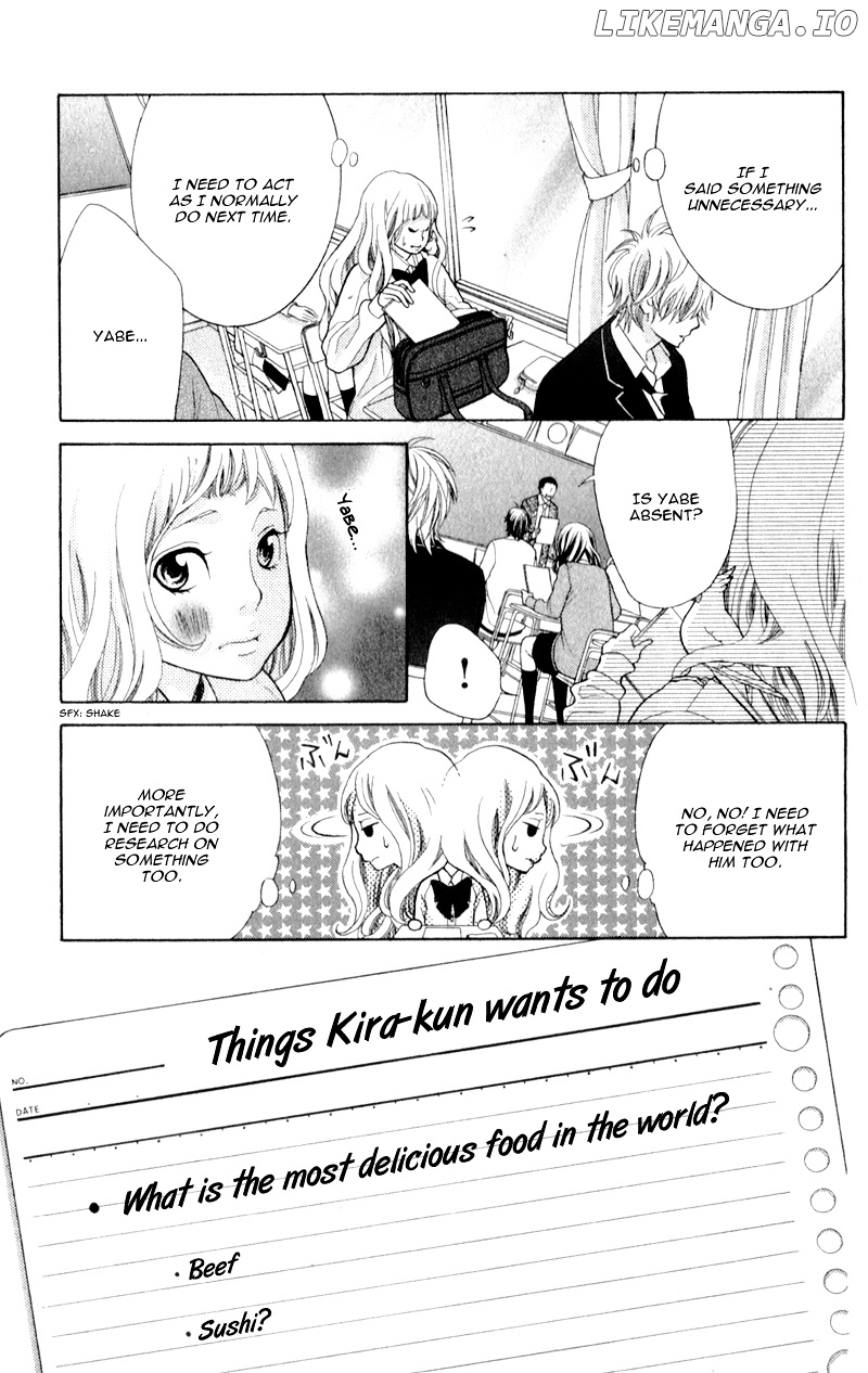 Kyou No Kira-Kun chapter 9 - page 20