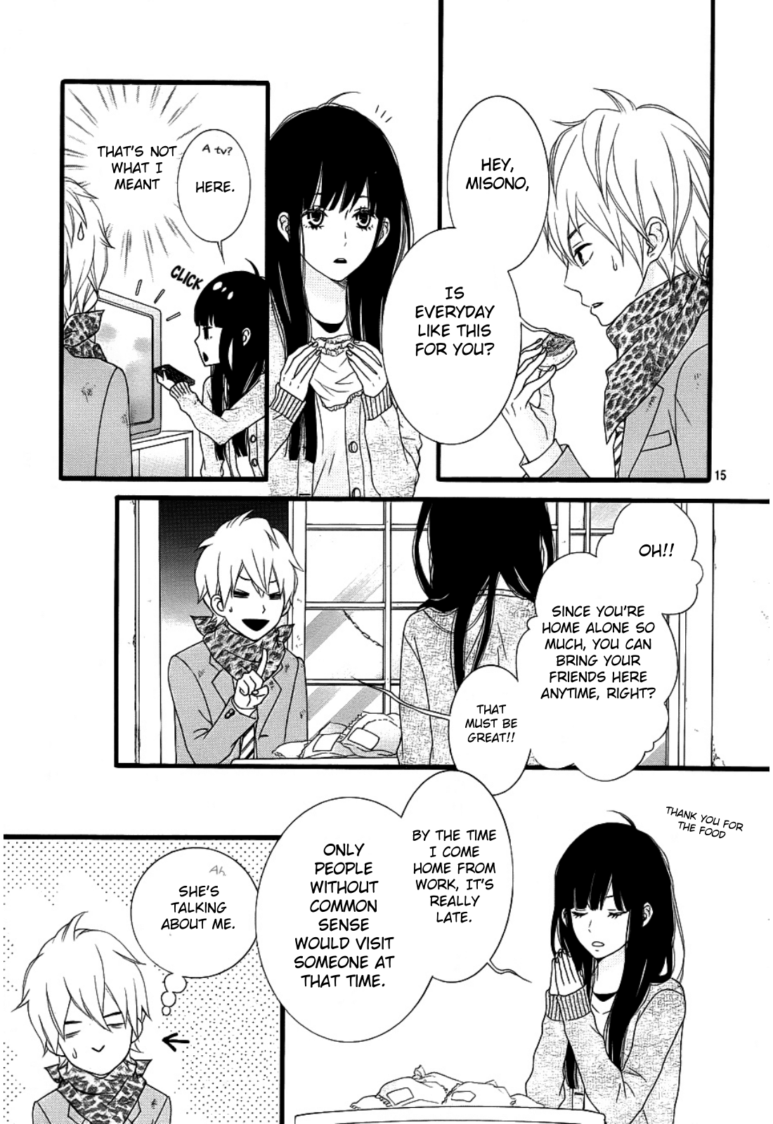 Kakugo wa Iika Soko no Joshi. chapter 3 - page 15