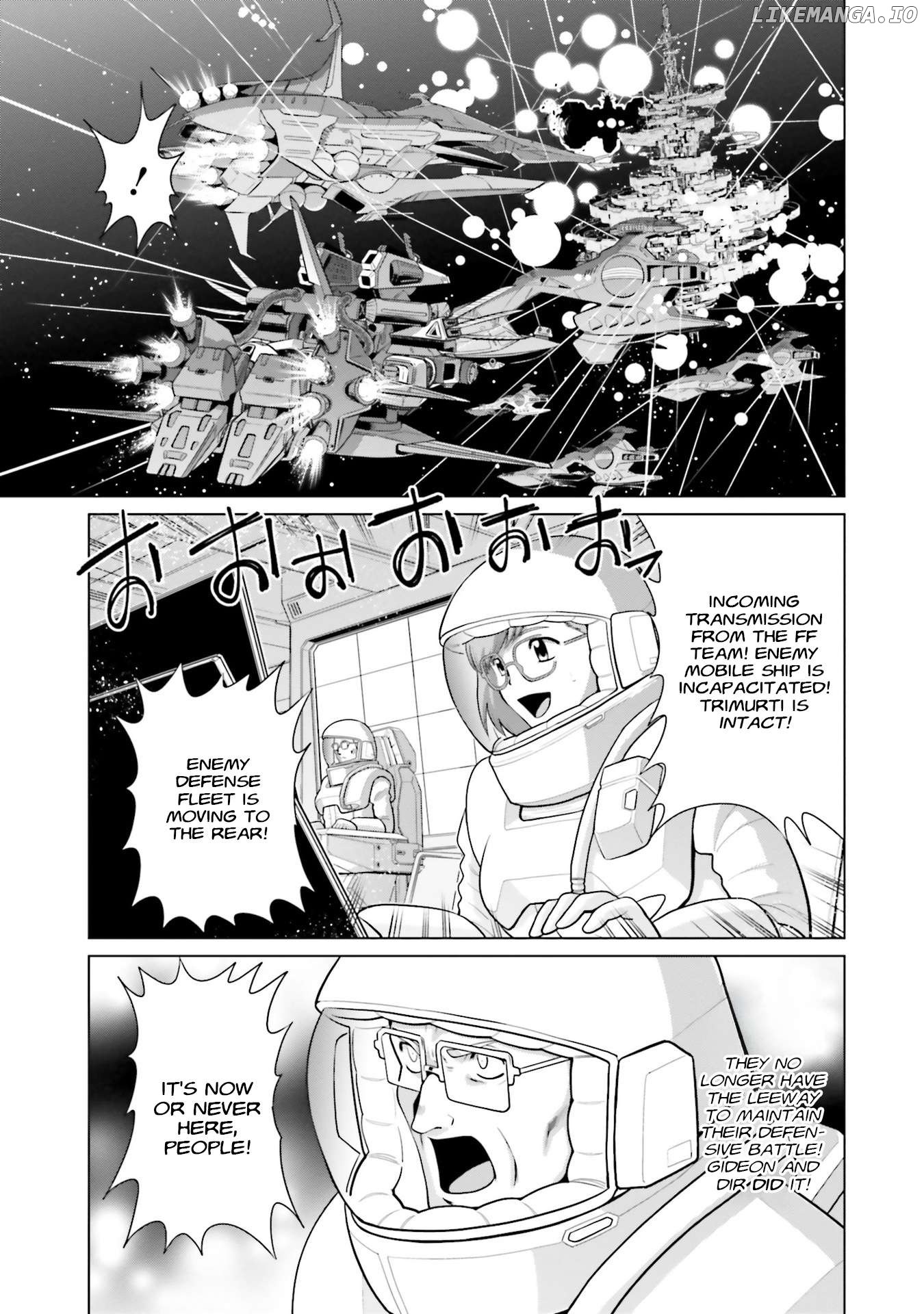 Mobile Suit Gundam F90 FF Chapter 40 - page 12