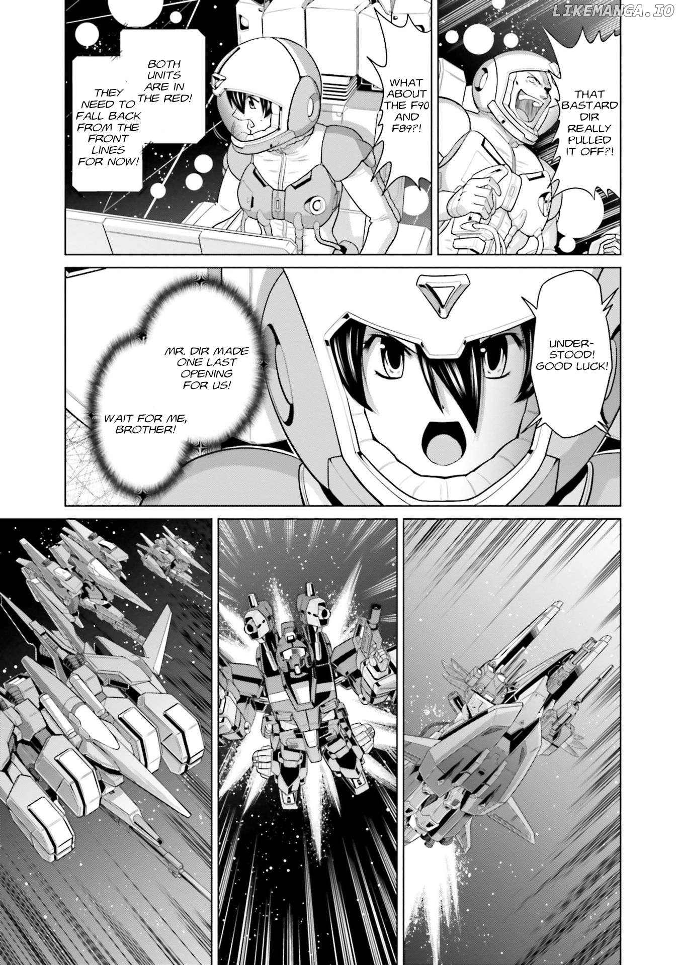 Mobile Suit Gundam F90 FF Chapter 40 - page 14