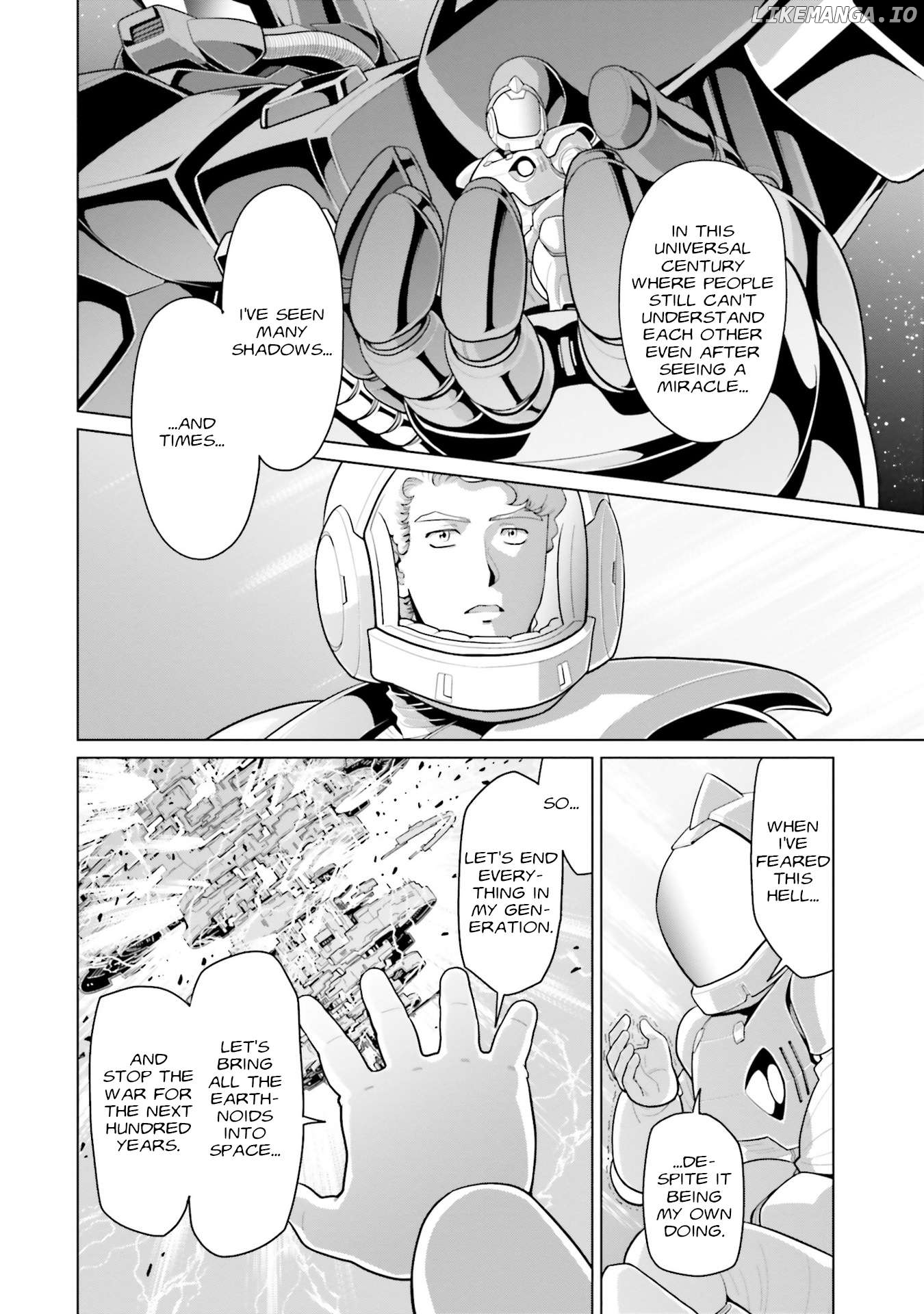Mobile Suit Gundam F90 FF Chapter 45 - page 21