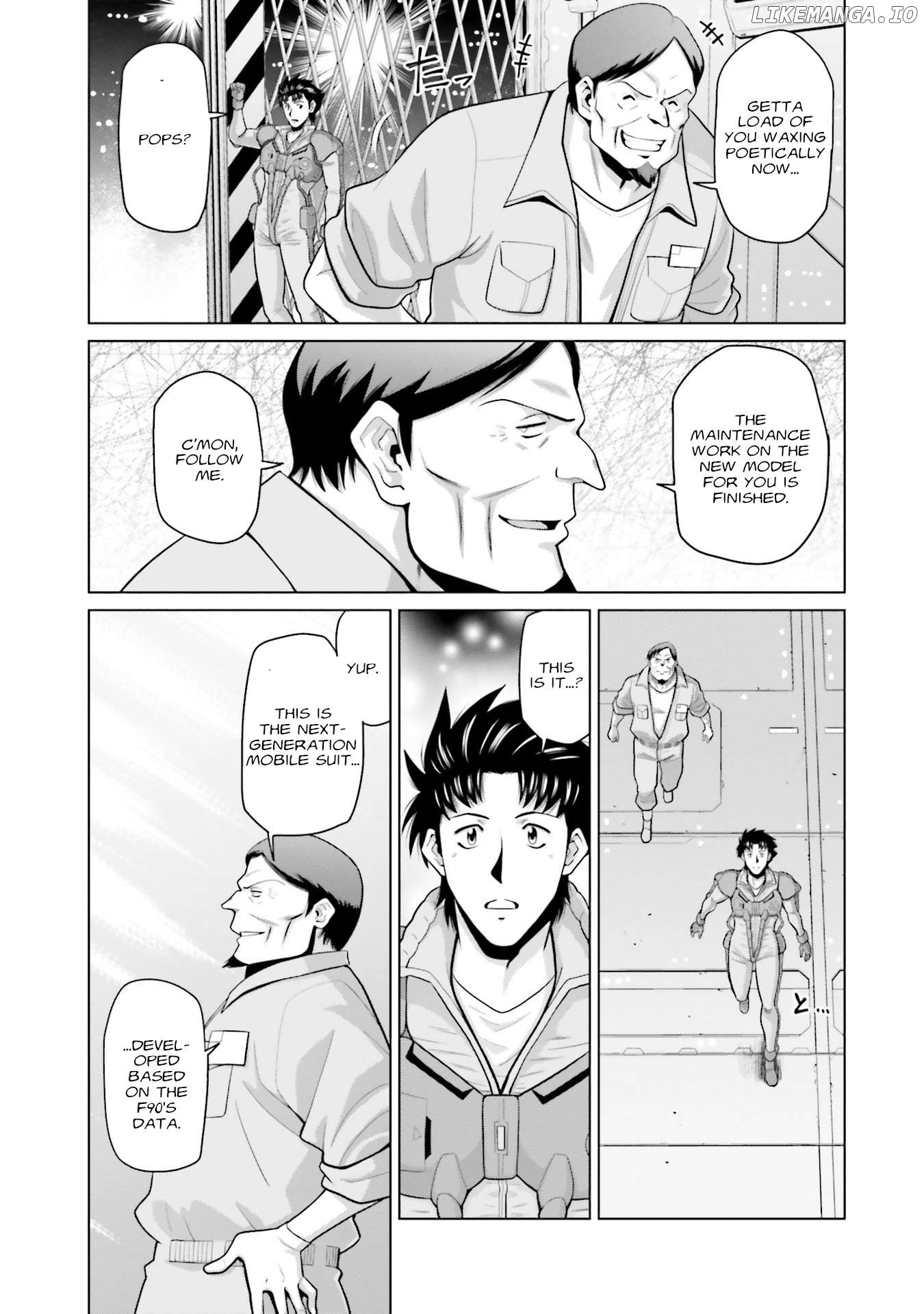 Mobile Suit Gundam F90 FF Chapter 47 - page 8