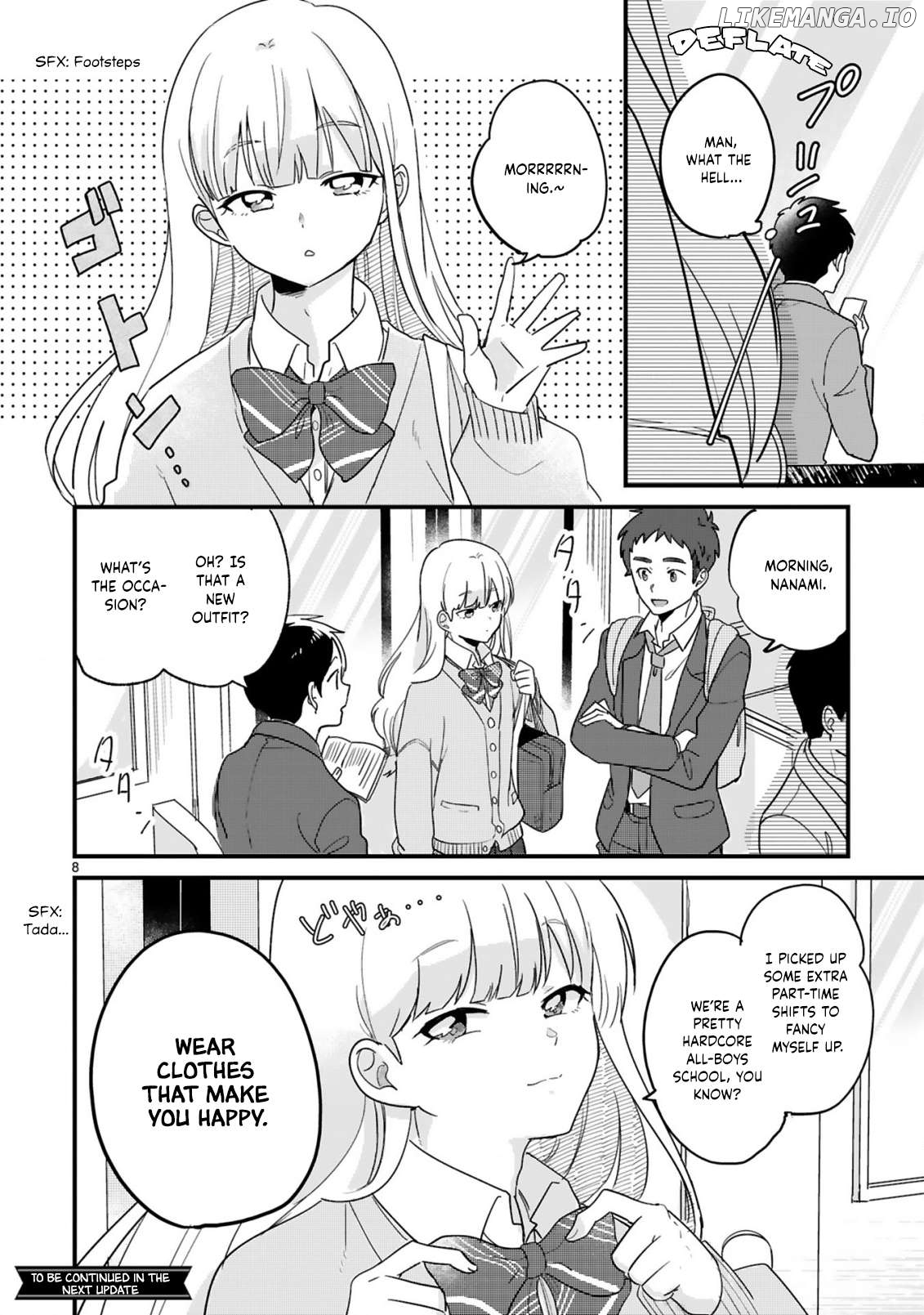 Kyou, Eki de Mita Kawaii Onna no Ko. Chapter 2 - page 8