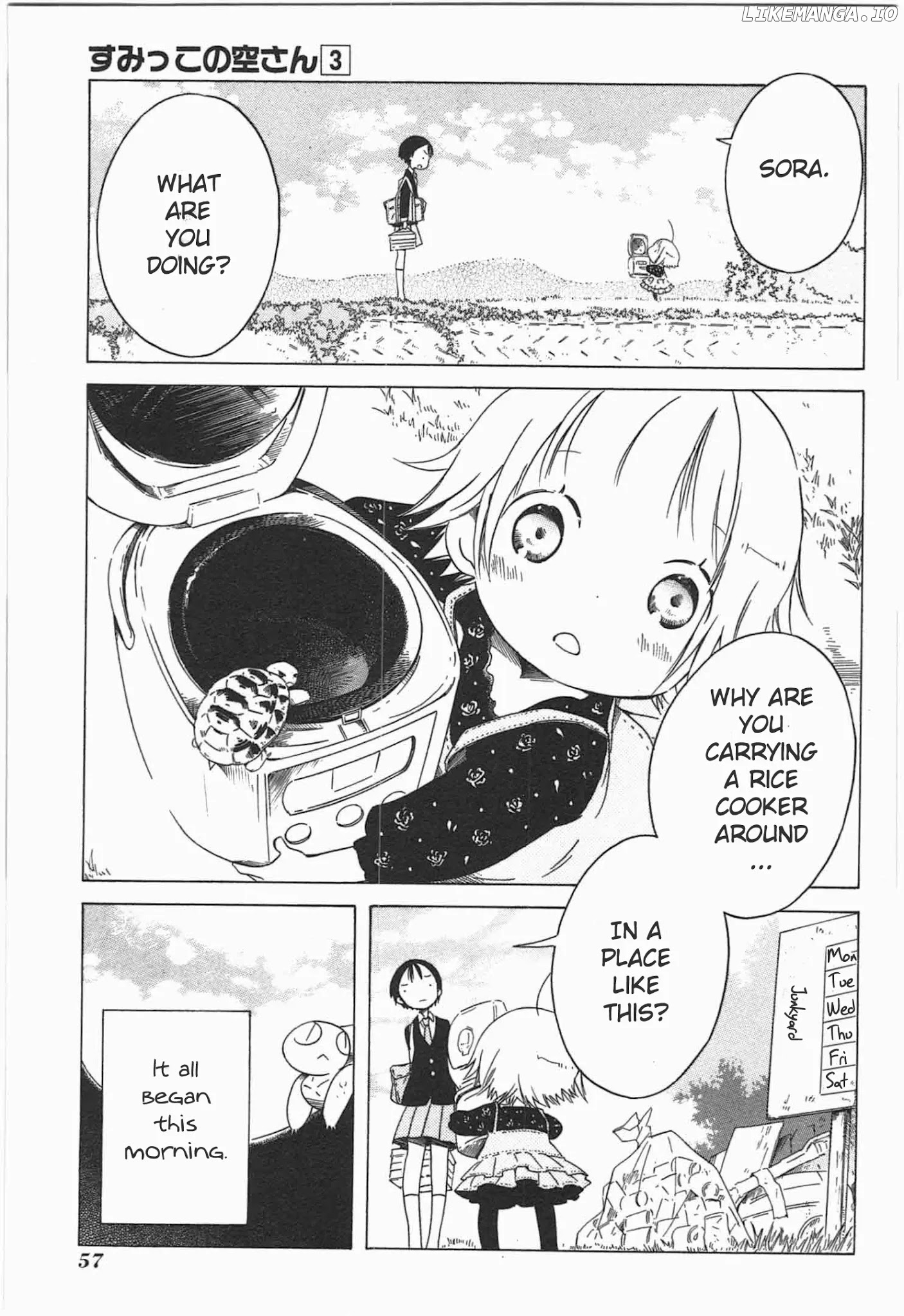 Sumikko No Sora-San chapter 17 - page 3