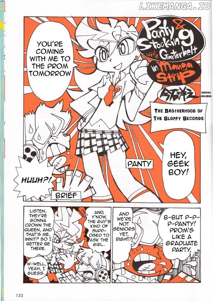 Panty & Stocking with Garterbelt in Manga Strip chapter 3 - page 1