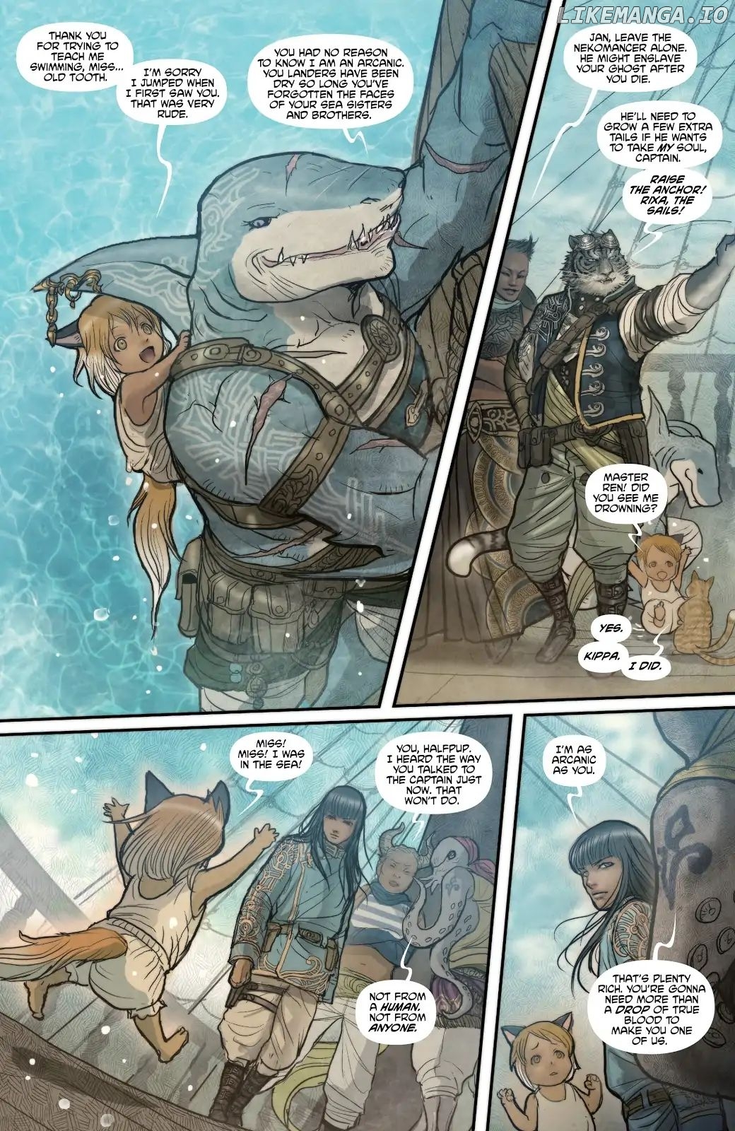 Monstress chapter 8 - page 5