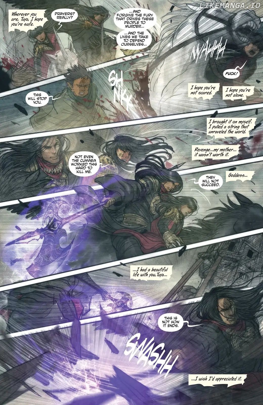 Monstress chapter 19 - page 18