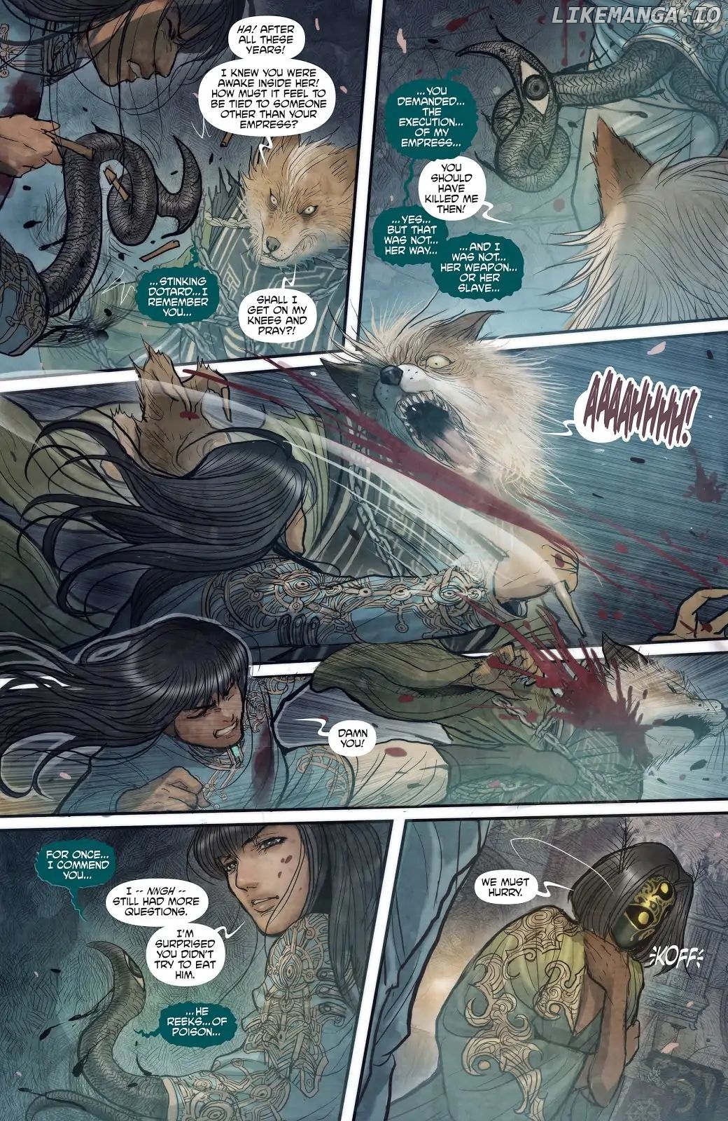 Monstress chapter 11 - page 17