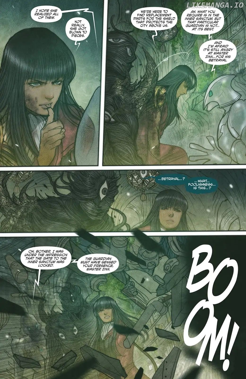 Monstress chapter 16 - page 15