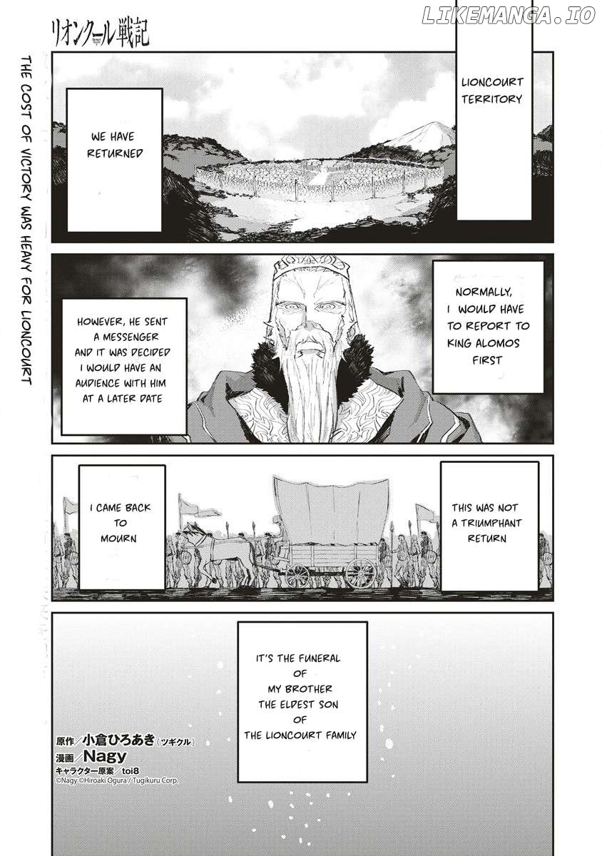 Lion Coeur Senki Chapter 35 - page 1