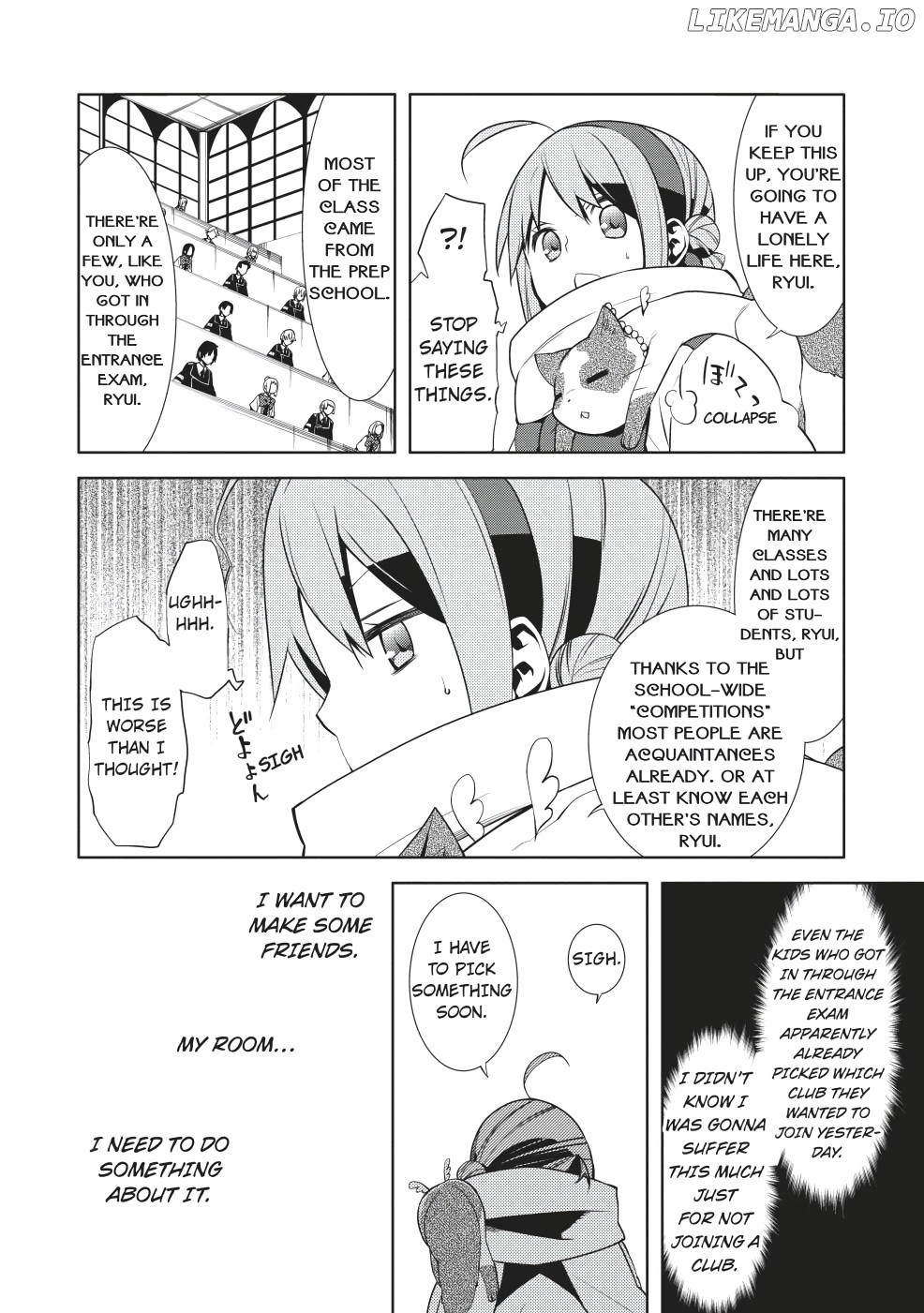 Mikagura Gakuen Kumikyoku chapter 3 - page 2