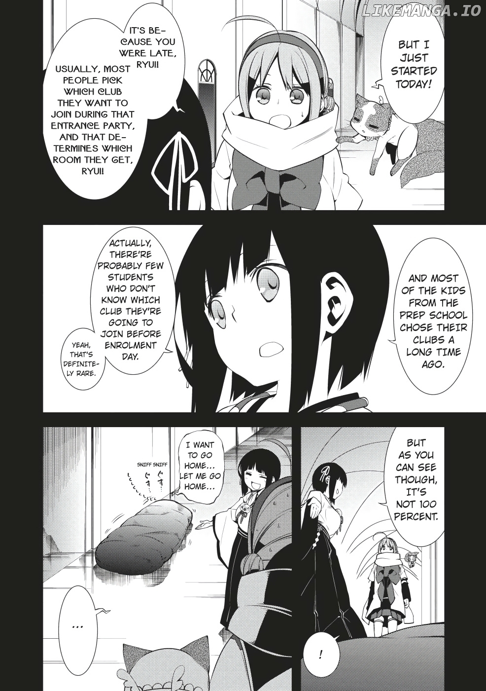 Mikagura Gakuen Kumikyoku chapter 3 - page 6
