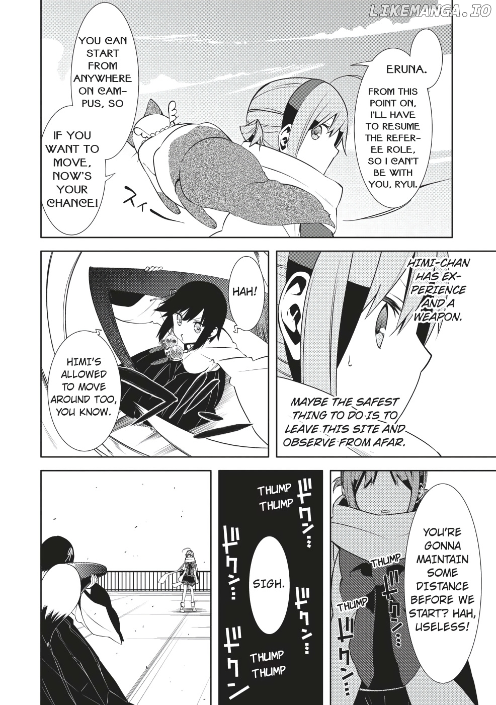 Mikagura Gakuen Kumikyoku chapter 4 - page 8