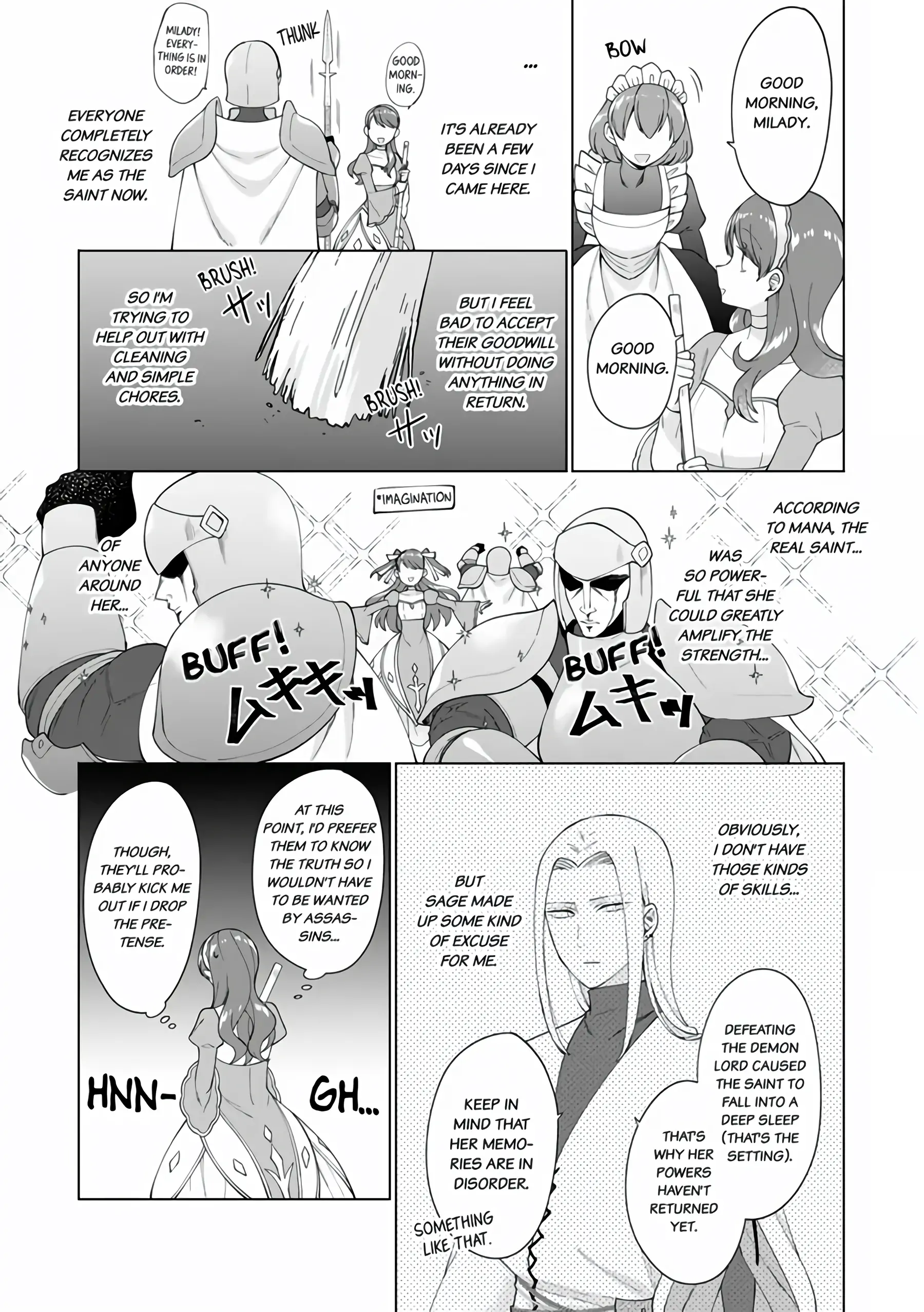 I'm a (Fake) Saint Who Was Summoned to Another World, But Apparently I'm Fated to Die If I Don't Marry the Prince Chapter 3 - page 5