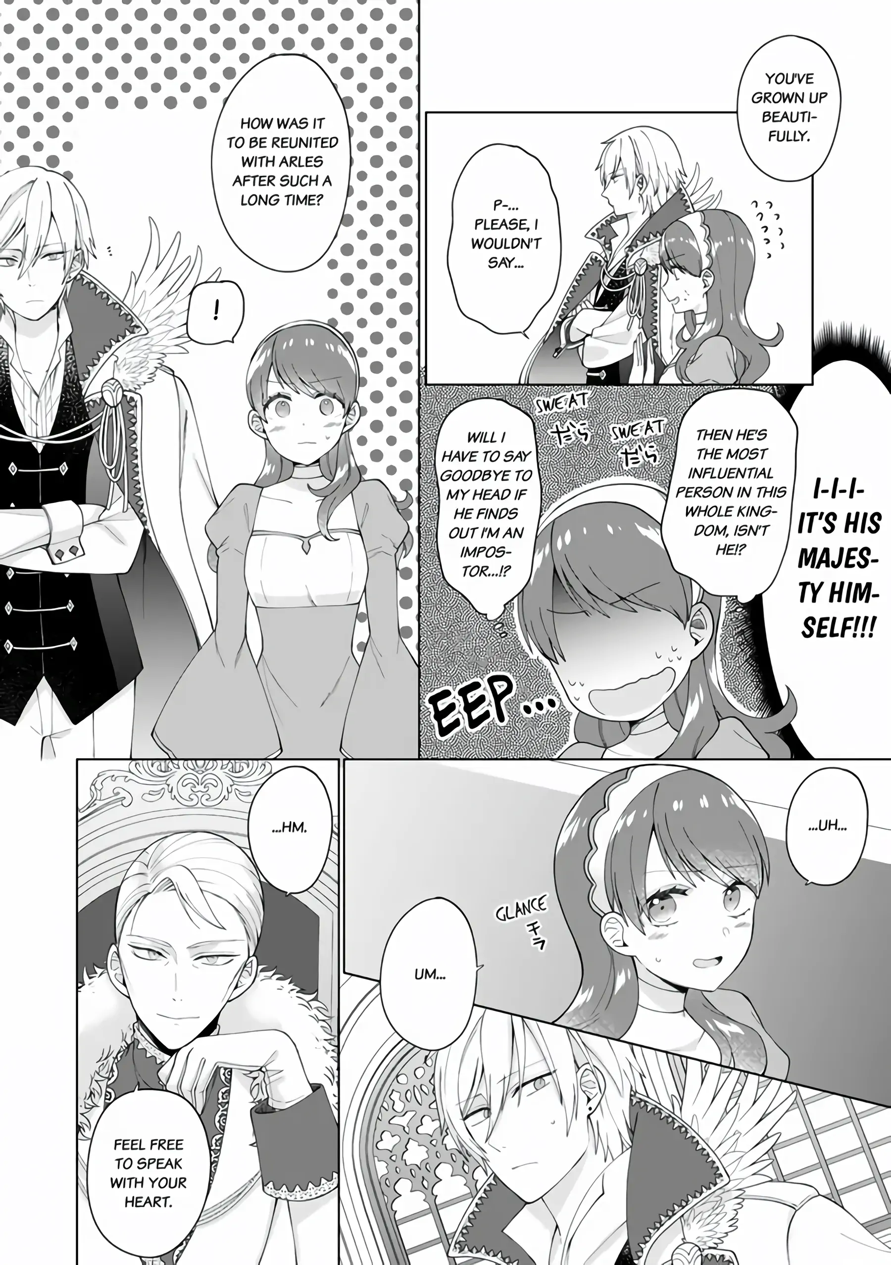 I'm a (Fake) Saint Who Was Summoned to Another World, But Apparently I'm Fated to Die If I Don't Marry the Prince Chapter 3 - page 10