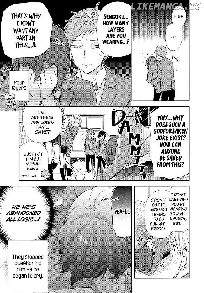 Hori-san to Miyamura-kun chapter 97 - page 5