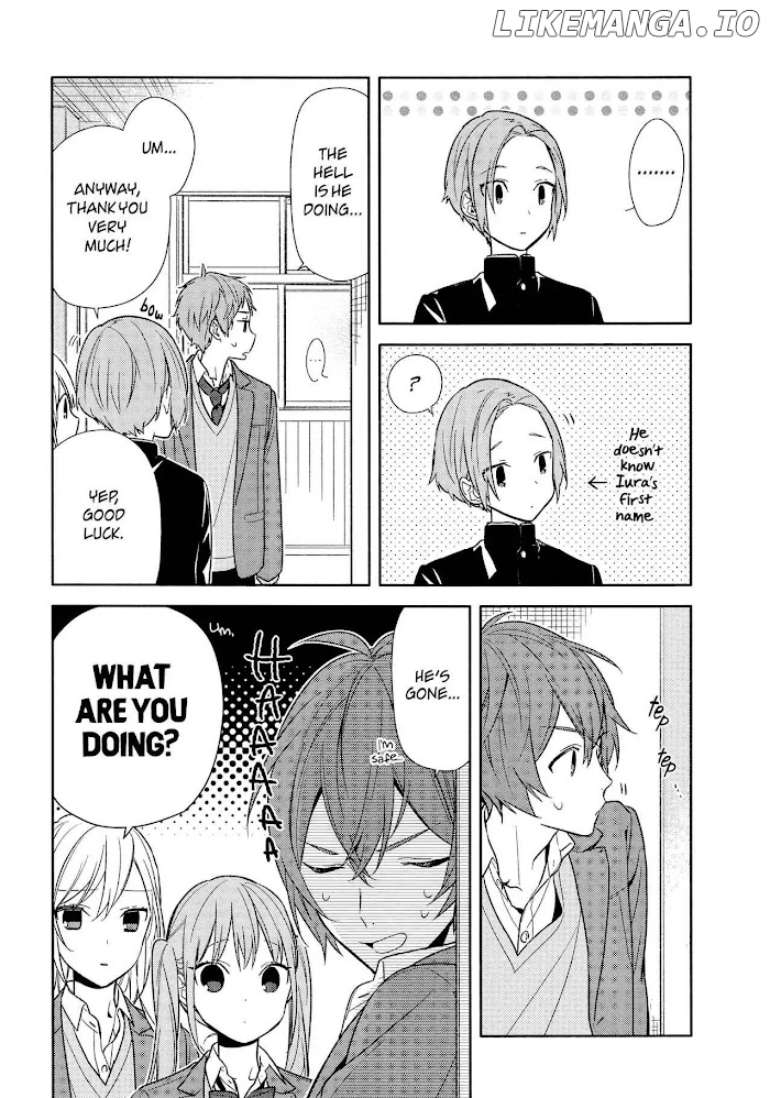 Hori-san to Miyamura-kun chapter 94 - page 14