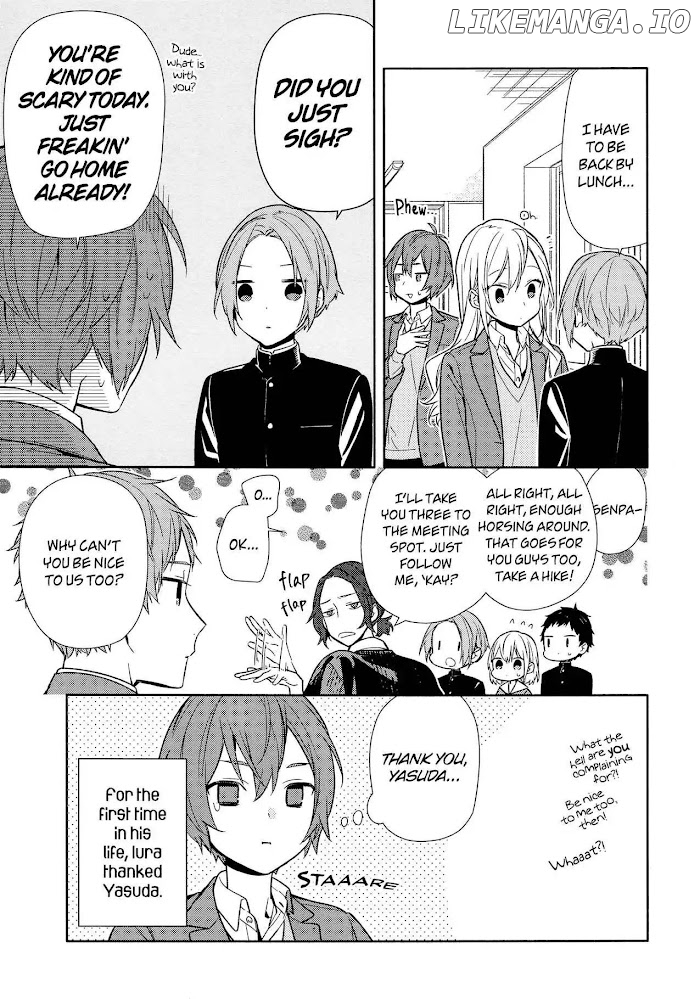 Hori-san to Miyamura-kun chapter 94 - page 19