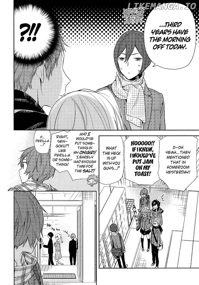 Hori-san to Miyamura-kun chapter 94 - page 8