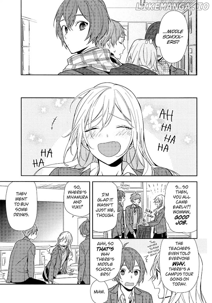 Hori-san to Miyamura-kun chapter 94 - page 9