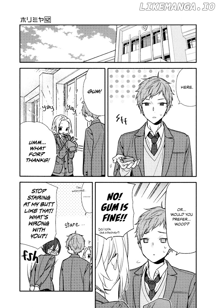 Hori-san to Miyamura-kun chapter 90.5 - page 10