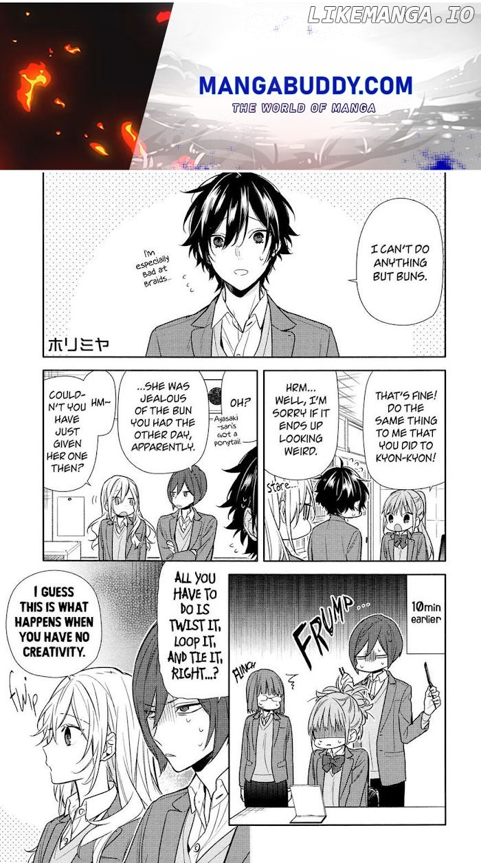 Hori-san to Miyamura-kun chapter 89 - page 1