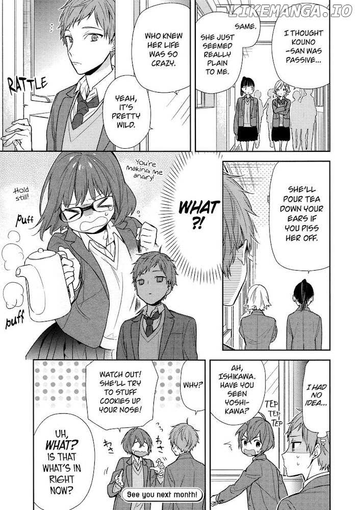 Hori-san to Miyamura-kun chapter 86 - page 17