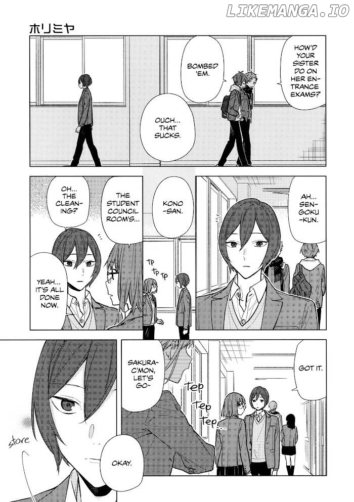 Hori-san to Miyamura-kun Chapter 124 - page 10