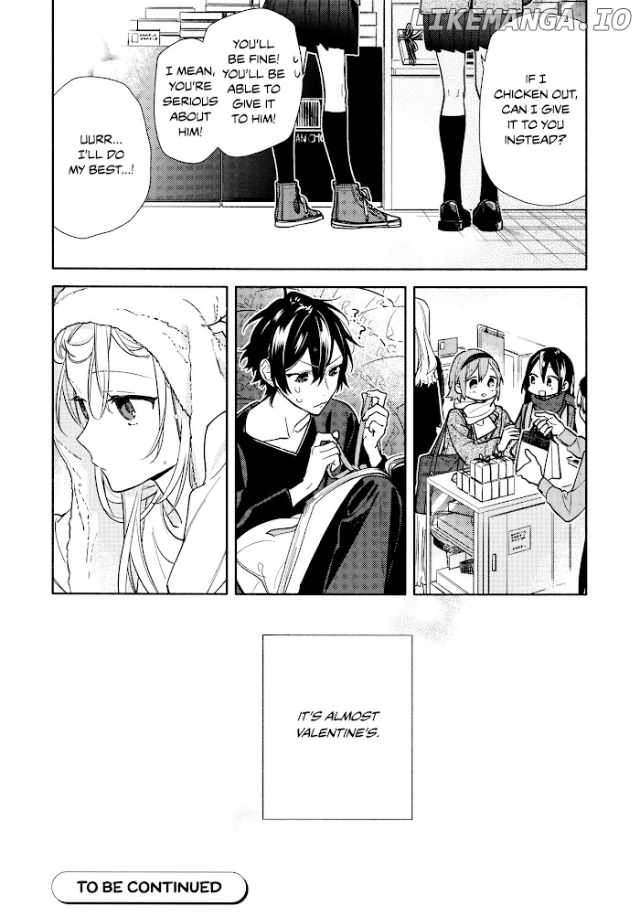 Hori-san to Miyamura-kun chapter 117 - page 20