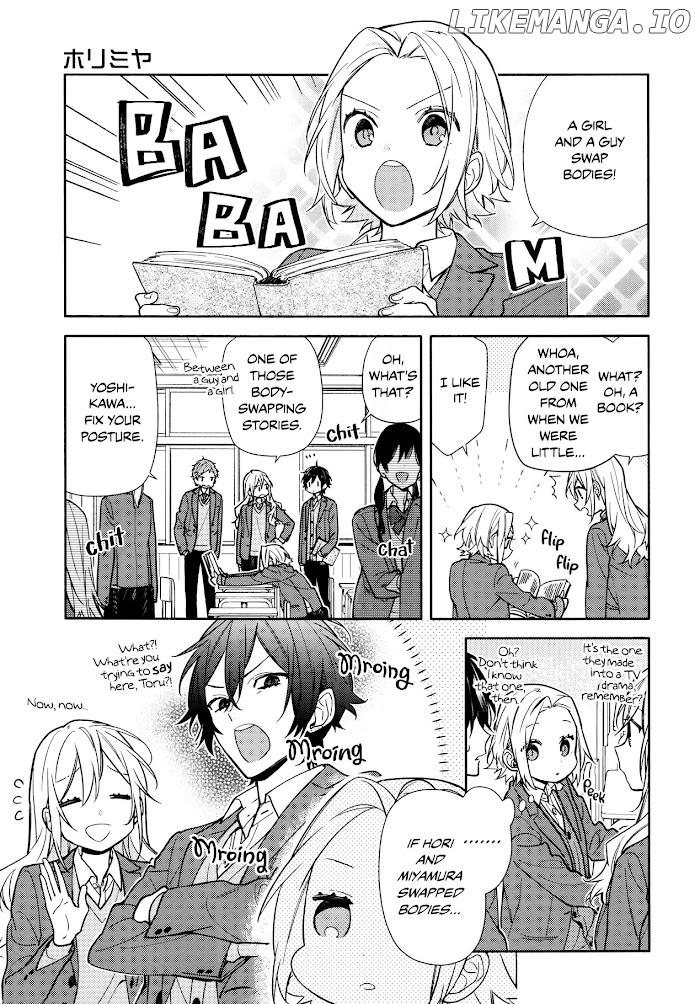 Hori-san to Miyamura-kun chapter 116 - page 1