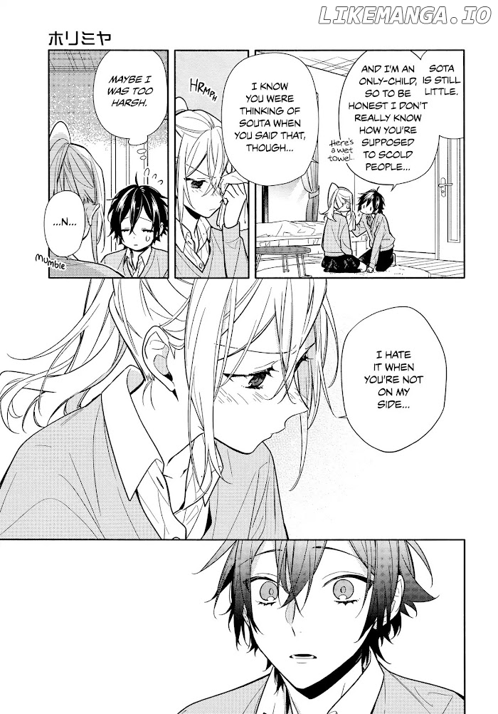 Hori-san to Miyamura-kun chapter 107 - page 14