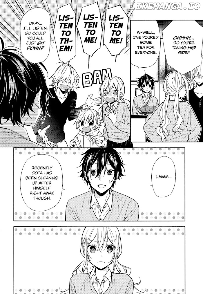 Hori-san to Miyamura-kun chapter 107 - page 3