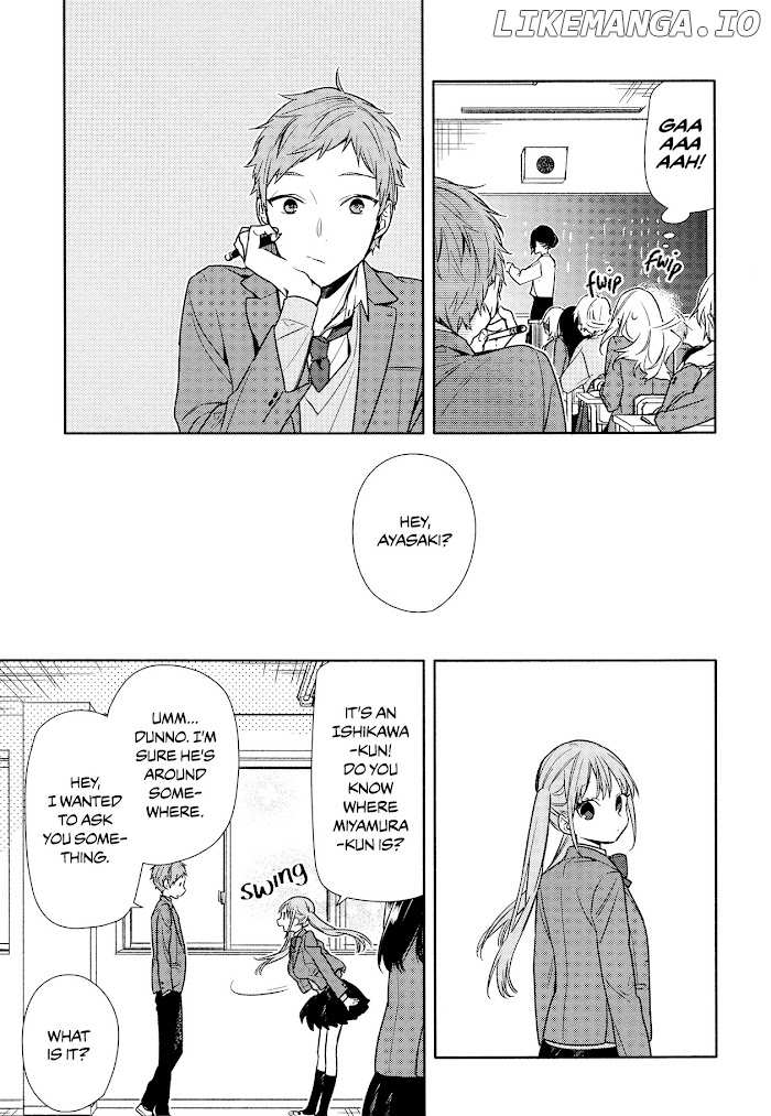 Hori-san to Miyamura-kun chapter 99 - page 11