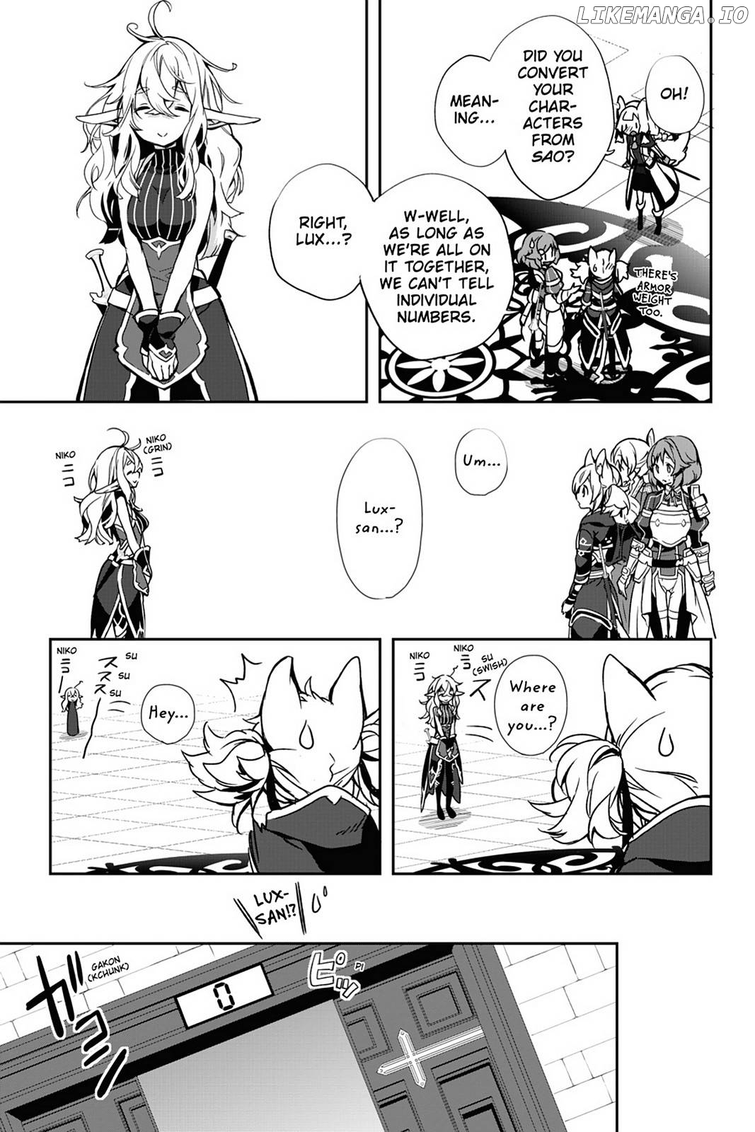 Sword Art Online - Girls Ops chapter 31 - page 21