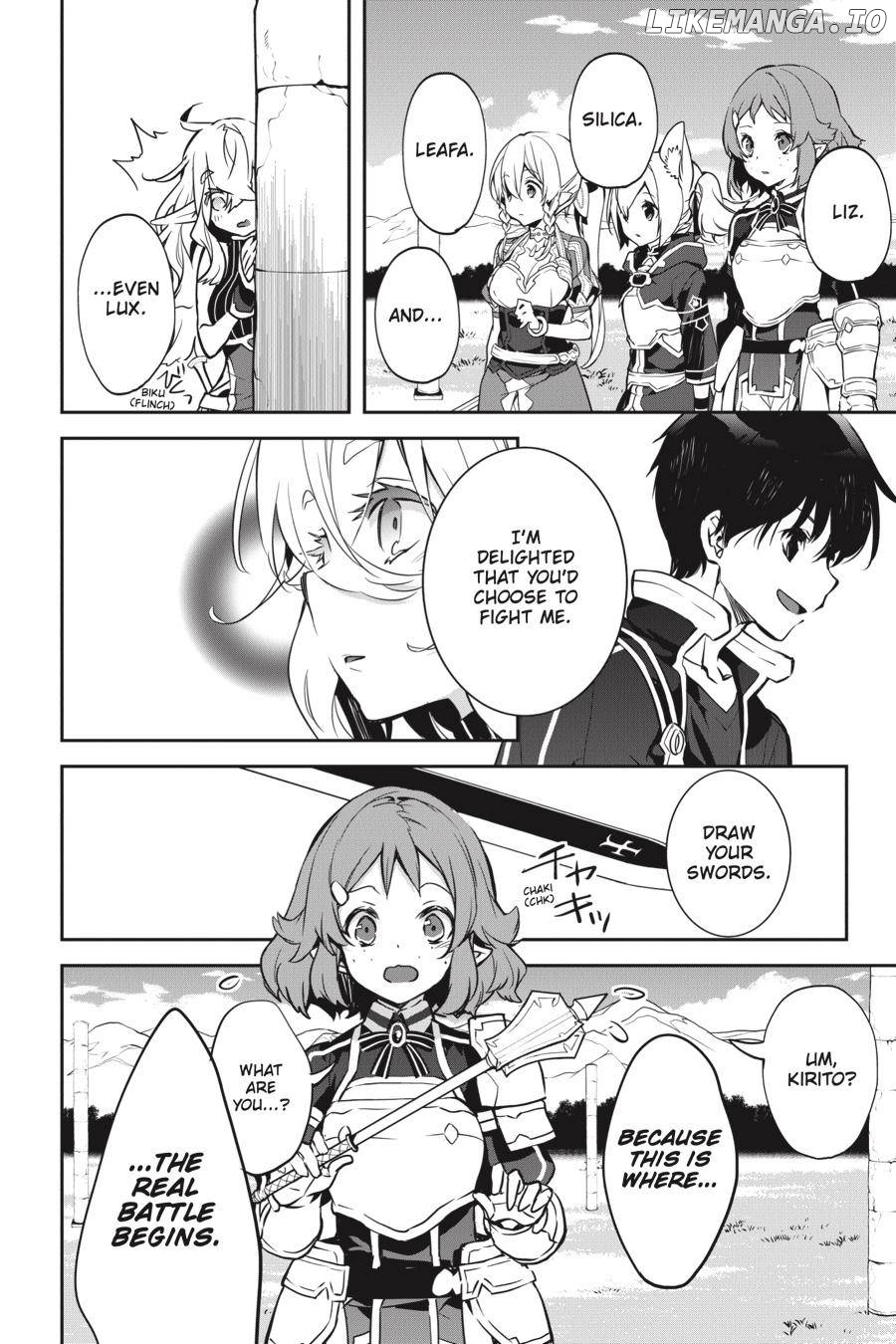 Sword Art Online - Girls Ops chapter 44 - page 16