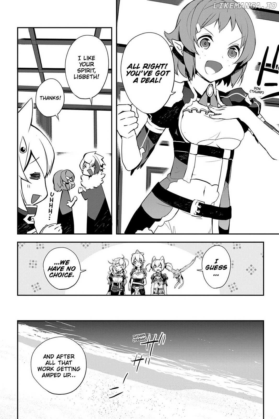 Sword Art Online - Girls Ops chapter 7 - page 23