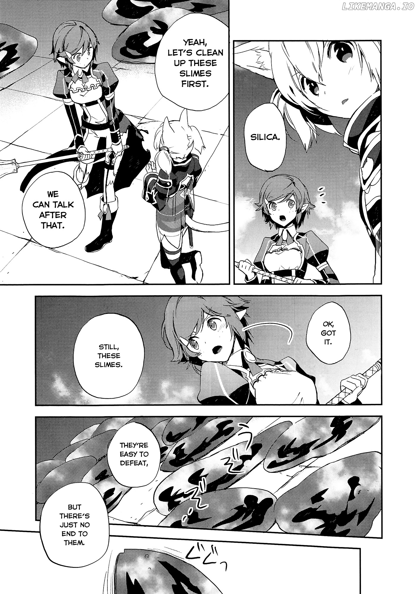 Sword Art Online - Girls Ops chapter 3 - page 18