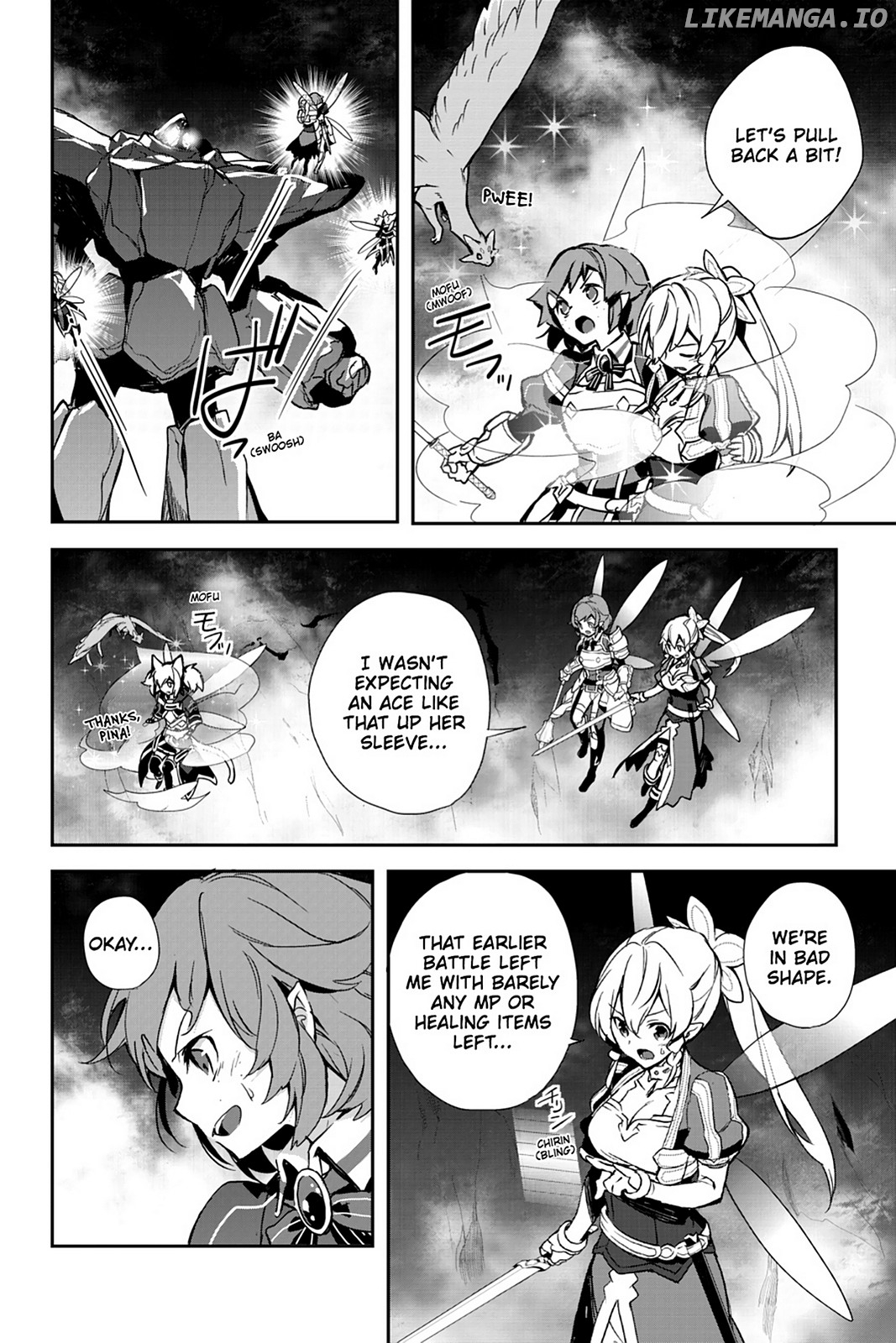 Sword Art Online - Girls Ops chapter 21 - page 8