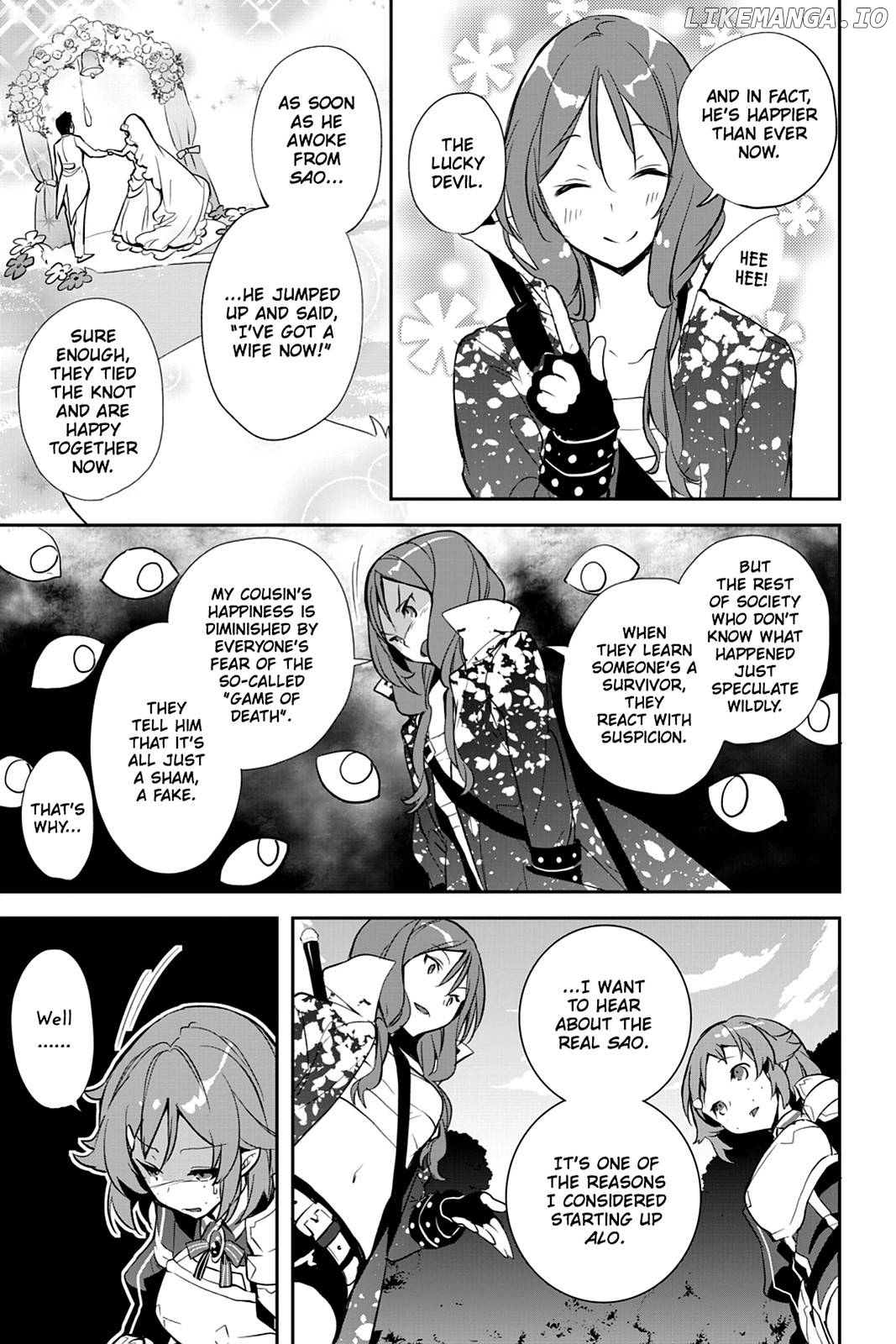 Sword Art Online - Girls Ops chapter 24 - page 21