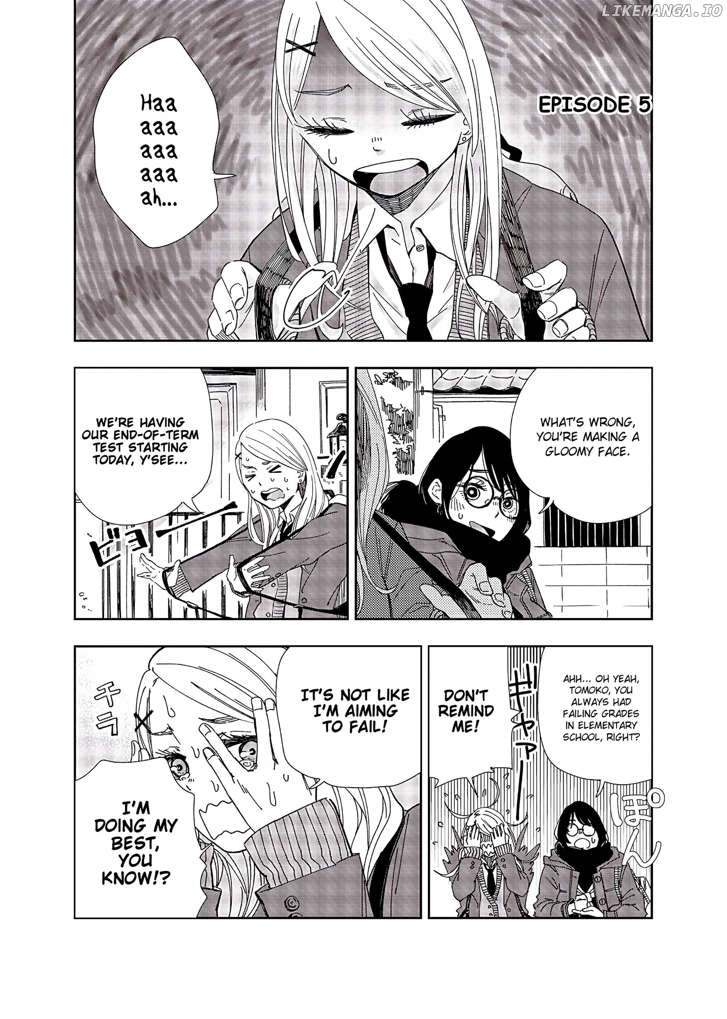 Tomoko & Mitsuki chapter 5 - page 1