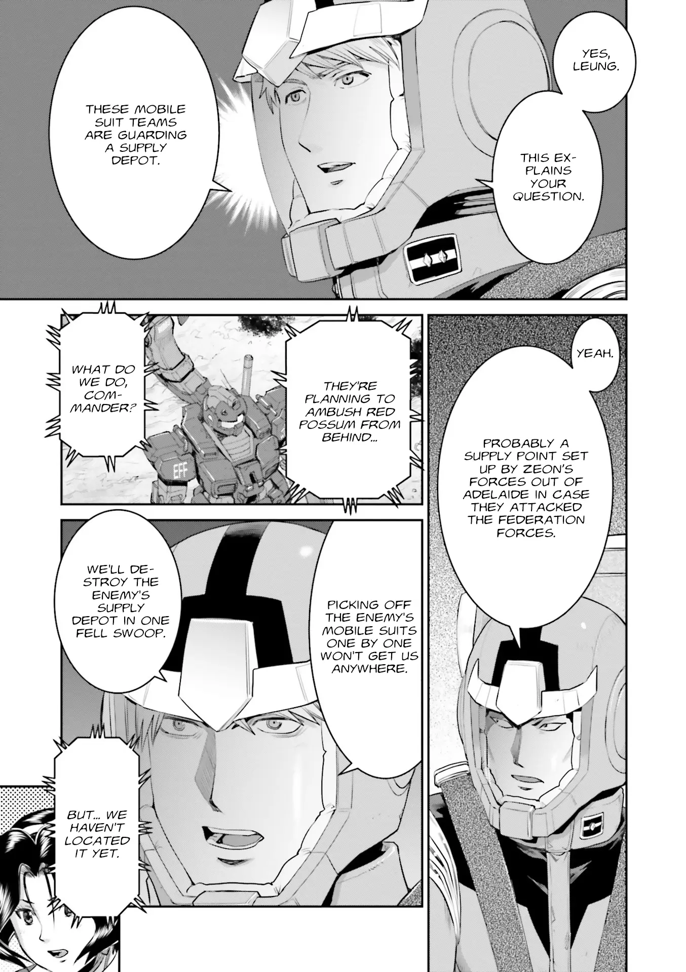 Mobile Suit Gundam Ground Zero – Rise From The Ashes chapter 8 - page 15