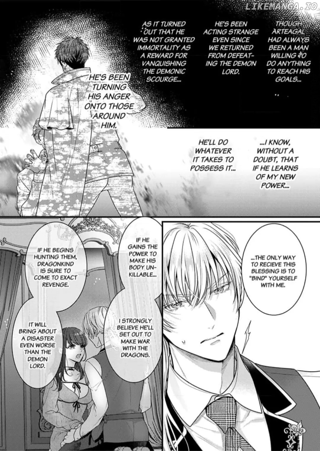 Inochi ni Kaete mo Mamoru to Chikatta - Cool na Goei Kishi wa Shoukansareta Seijo wo Atsuku Dekiai suru Chapter 1 - page 33